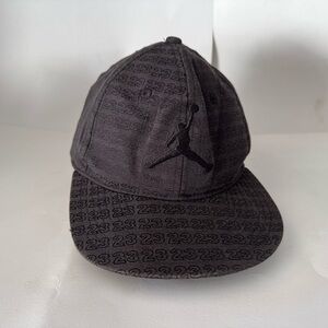 Jordan Black Cap with Iconic Logo